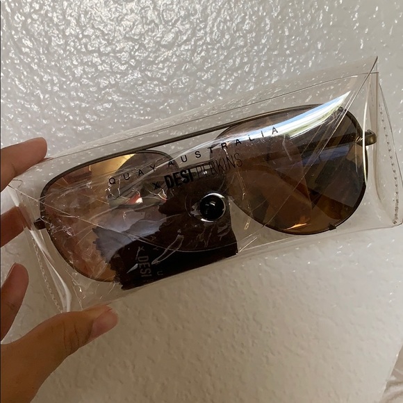 QUAY AUSTRALIA X DESI PERKINS AVIATOR SHADES main image 4
